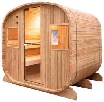 Sauna Extérieur Barrel Vapeur
