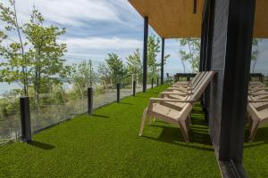Rouleau Gazon - Easy Lawn Verbena - Gazon synthétique premium